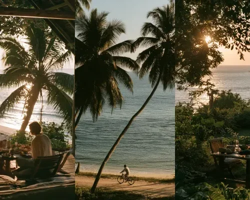 Set 10 Prompt: Tropical Island Slowliving Travel Photos
