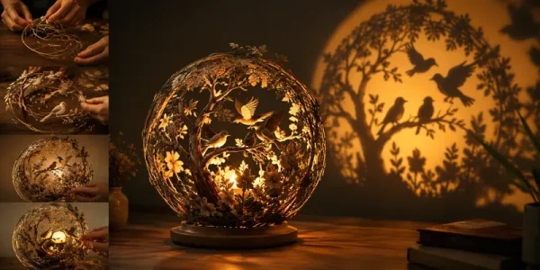 Set 10 Prompt: Viral Shadow Art Lamps
